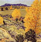 Panoramic Landscape by Walter Ufer